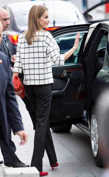 Spanish Royals Attend Red Cross Fundraising Day (Queen Letizia of Spain)