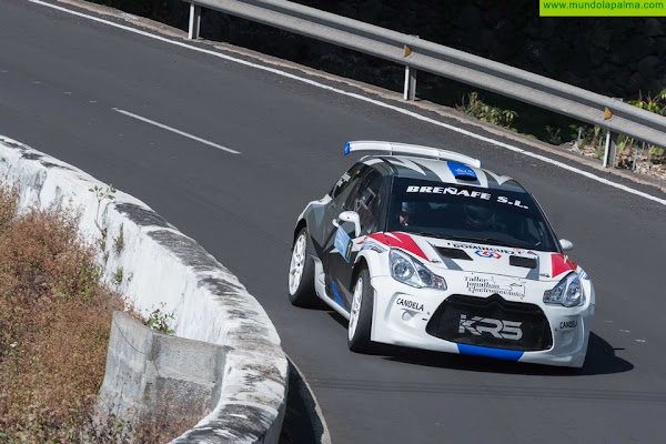 Victoria, por dos décimas de segundo, de Jorge Rodríguez-Javier Pérez en el XIII Rallysprint Cielo de La Palma