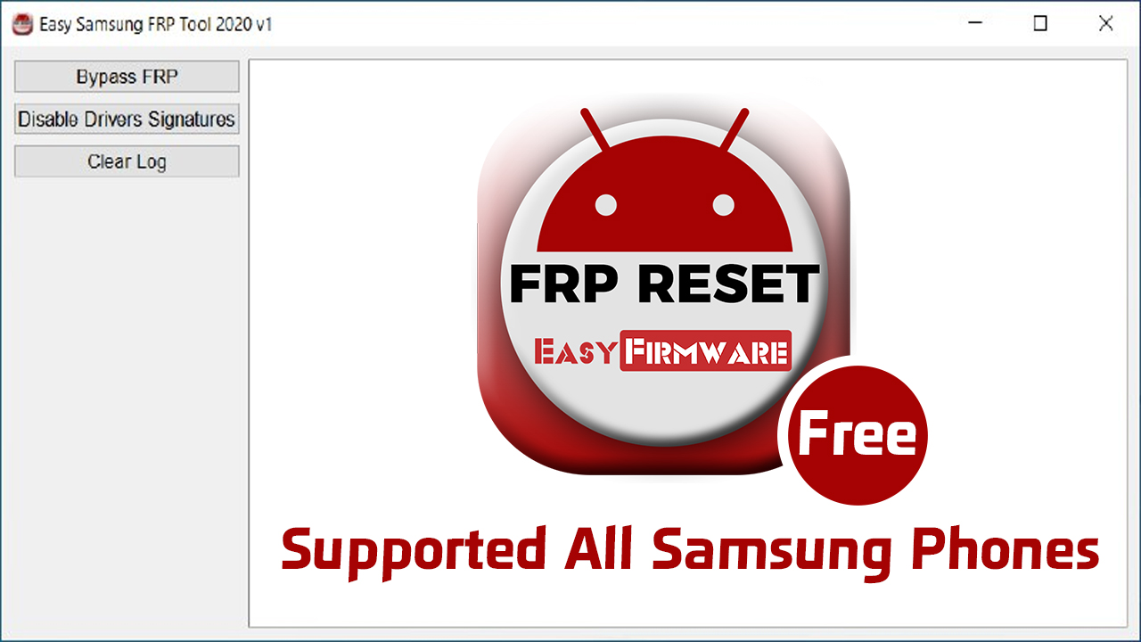 Simple Easy Samsung FRP Bypass Tool Free for PC Download