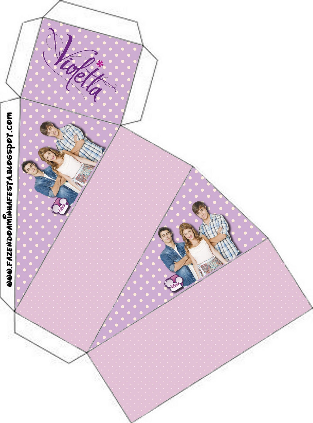 Violetta Free Printable Boxes. Oh My Fiesta! in english