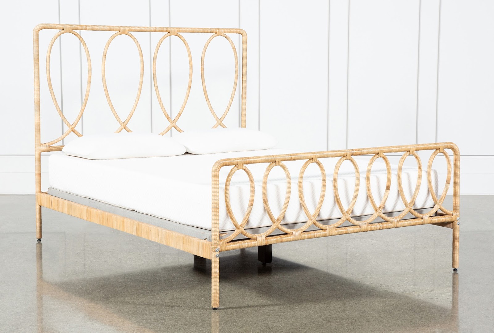 Cane Bed Frame Table Frame