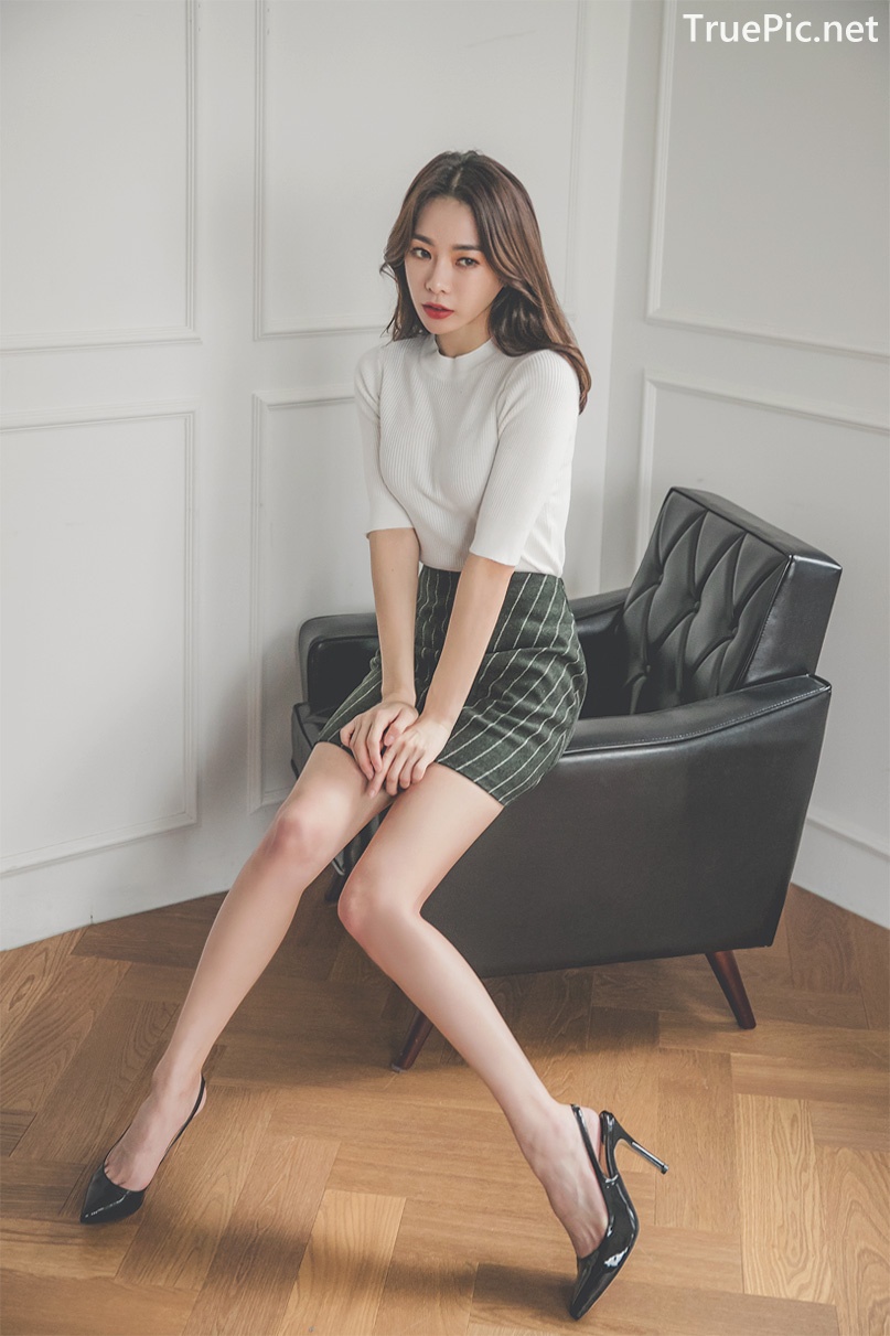 Image Korean Fashion Model - An Seo Rin - Office Dress Collection - TruePic.net - Picture-60