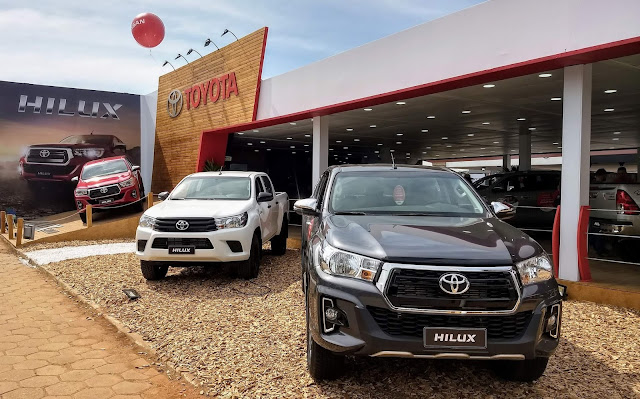 Toyota apresenta linha 2020 de Hilux, Yaris e RAV4 na Expointer