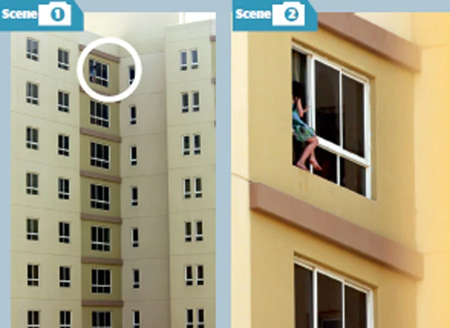 UAE, brazilian woman, Window, Suicide attempt, Dubai police,