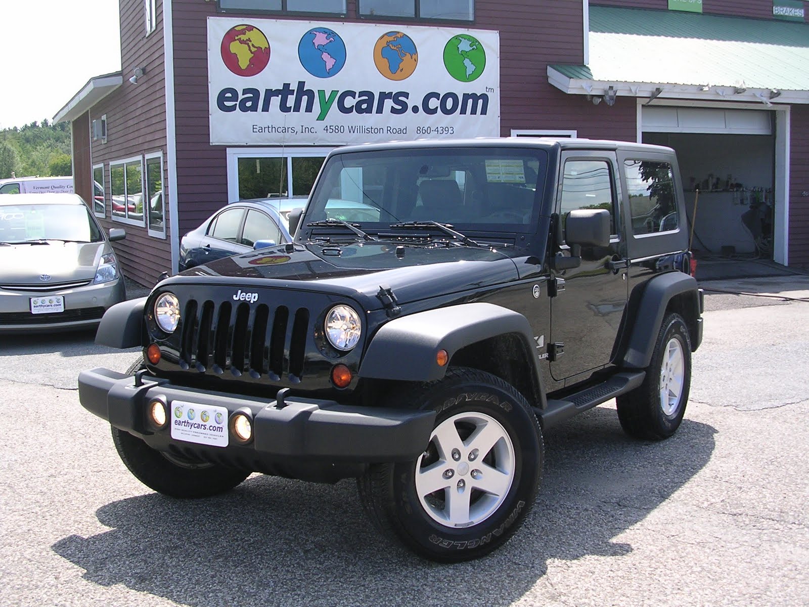 Earthy Cars Blog: EARTHY CAR OF THE WEEK: 2008 Black Jeep Wrangler