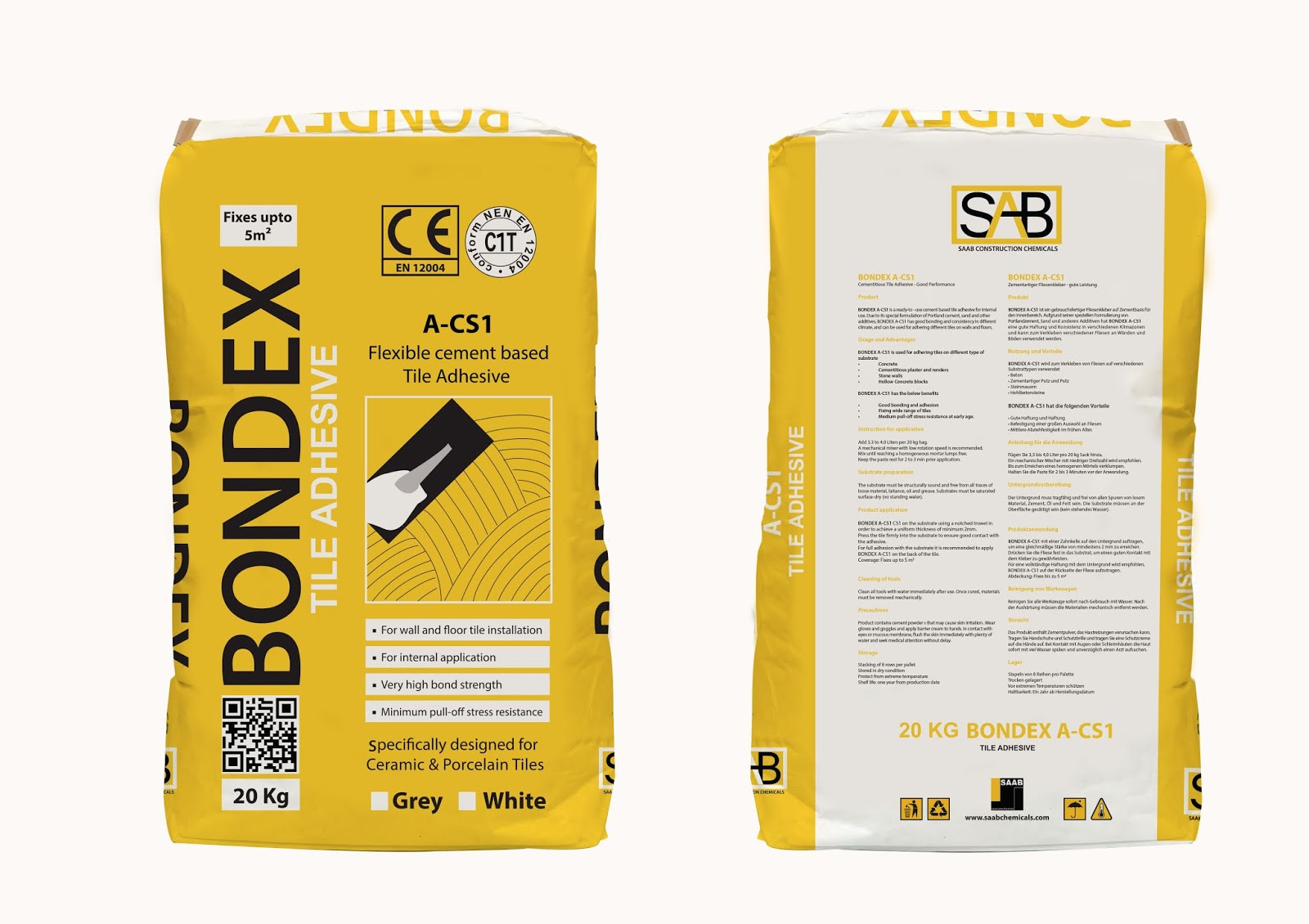 Bondex Tile Adhesive on Packaging of the World Creative