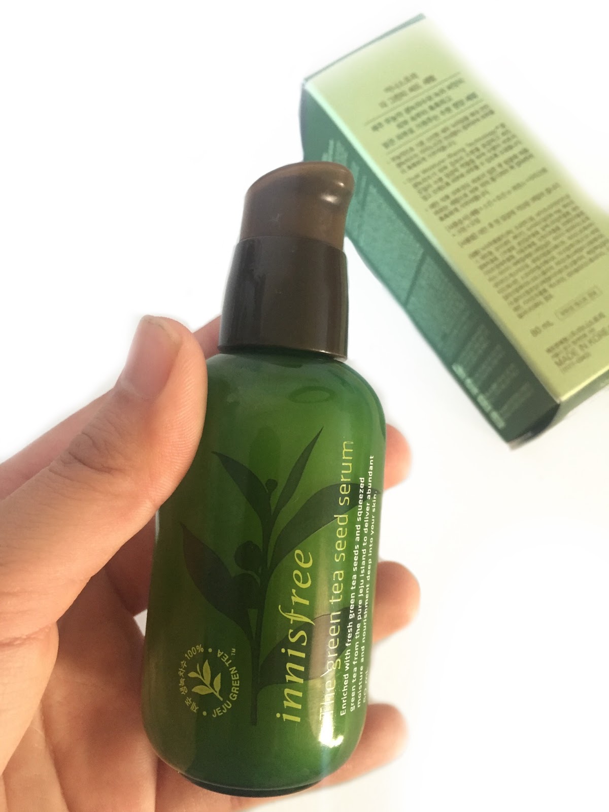Review Innisfree The Green Tea Seed Serum B2uty Blogger