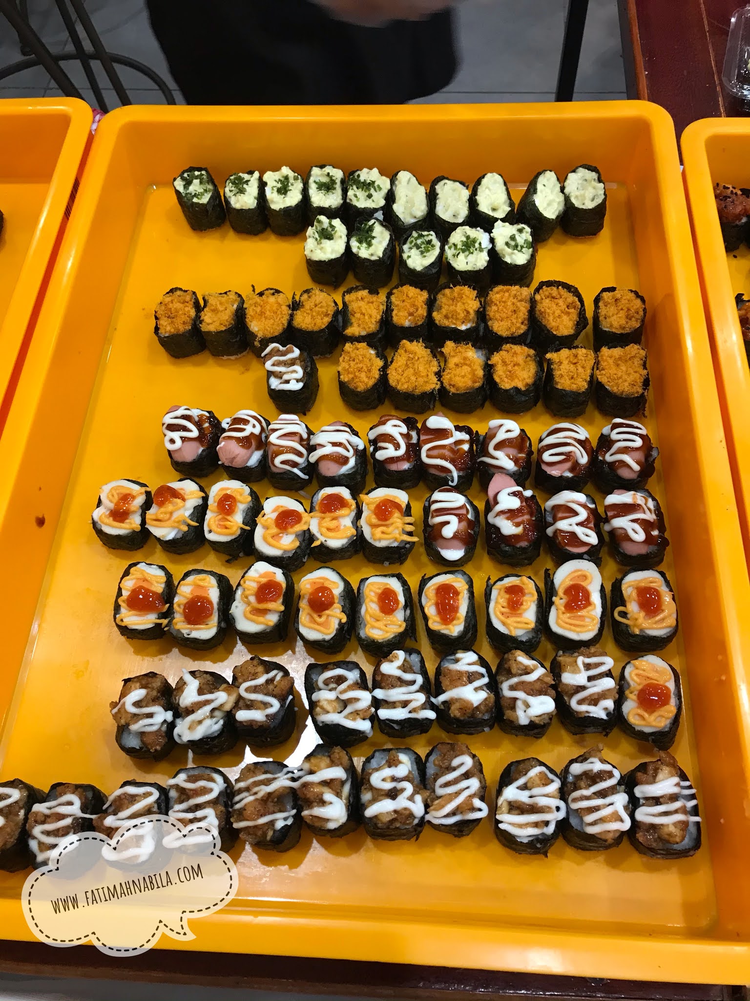 Sushi Seringgit di Tesco Kulim! fatimahnabila