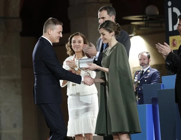 King Felipe and Queen Letizia of Spain attend ceremony of 2016 National awards for Innovation and Design