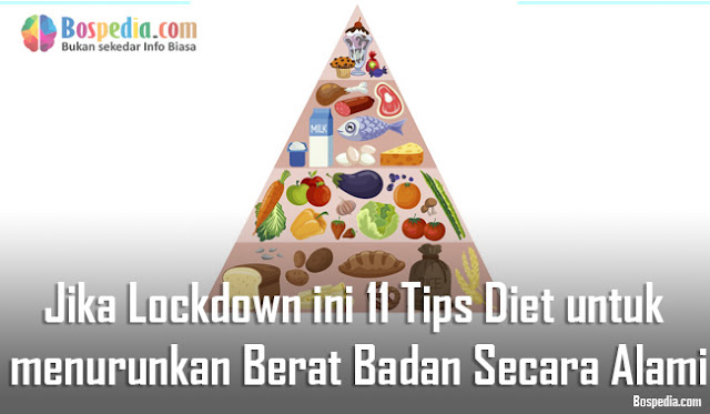 Jika Lockdown ini 11 Tips Diet untuk menurunkan Berat Badan Secara Alami