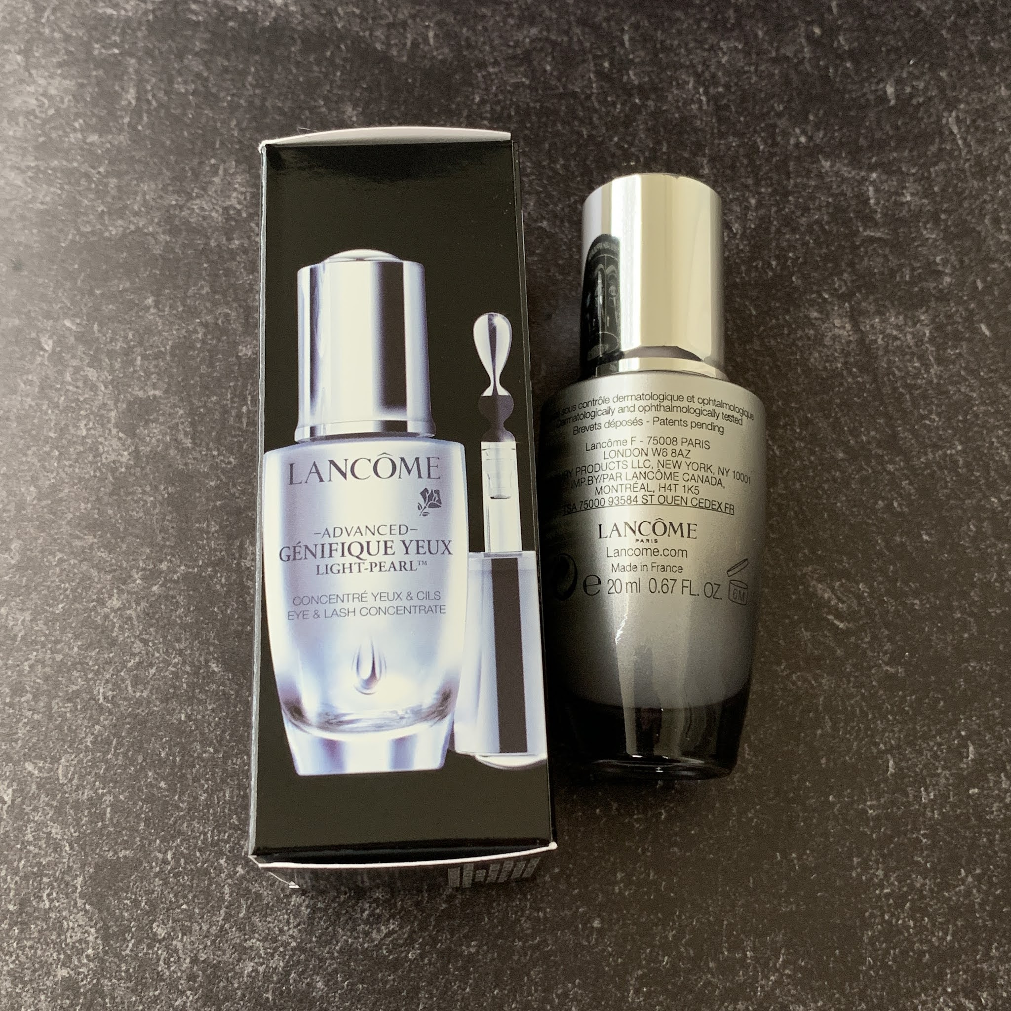 Paris Advanced Genifique Face Serum and Advanced Genifique Yeux