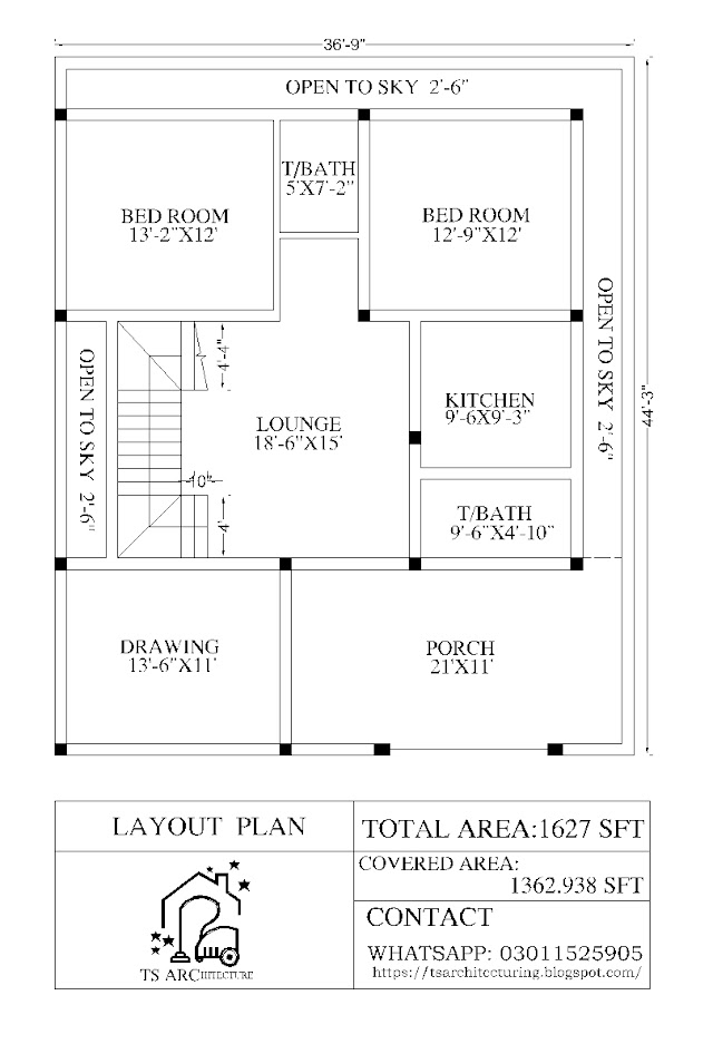 House layout plan 2021.