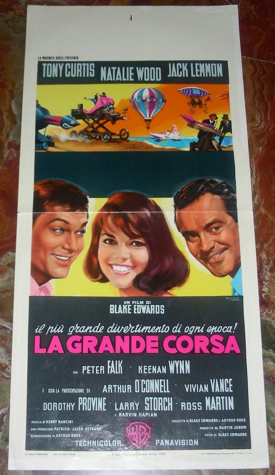 passione super 8 la grande corsa (usa, 1965)