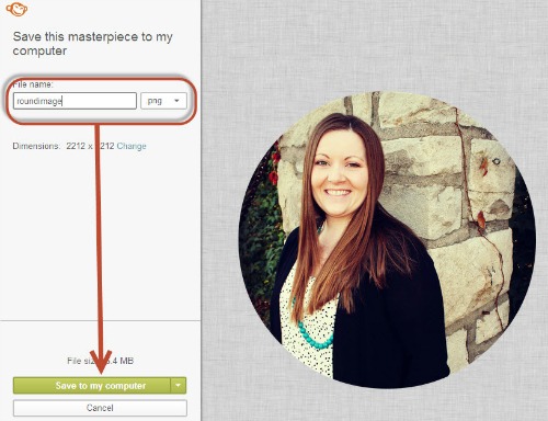How to Create Round Images in PicMonkey - great for recipe round ups, fun profile pictures, and perfect for collages! 