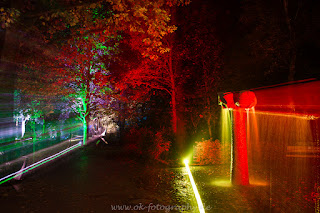 Herbstleuchten Maximilianpark Maxipark Hamm Lichtkunst