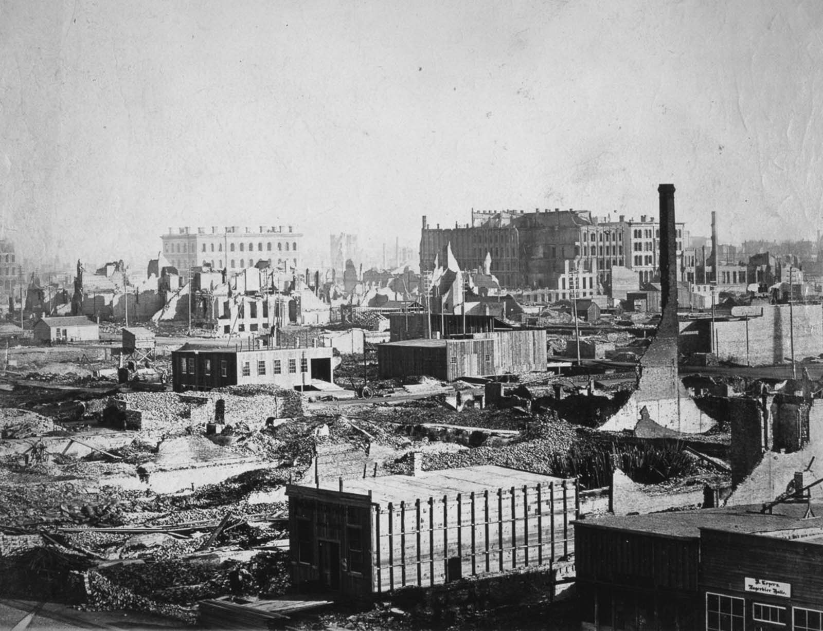 great chicago fire photos 1871