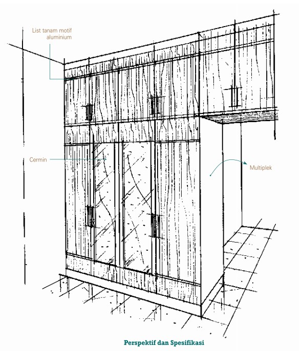 Inspirasi desain lemari dan rak minimalis - Benu craft