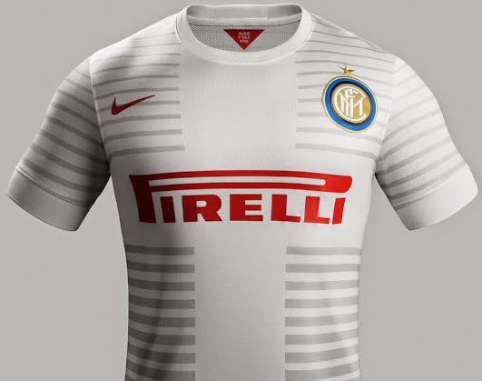 Los aficionados al fútbol: La Camiseta Inter Milan 2 Equipacion 2014-2015