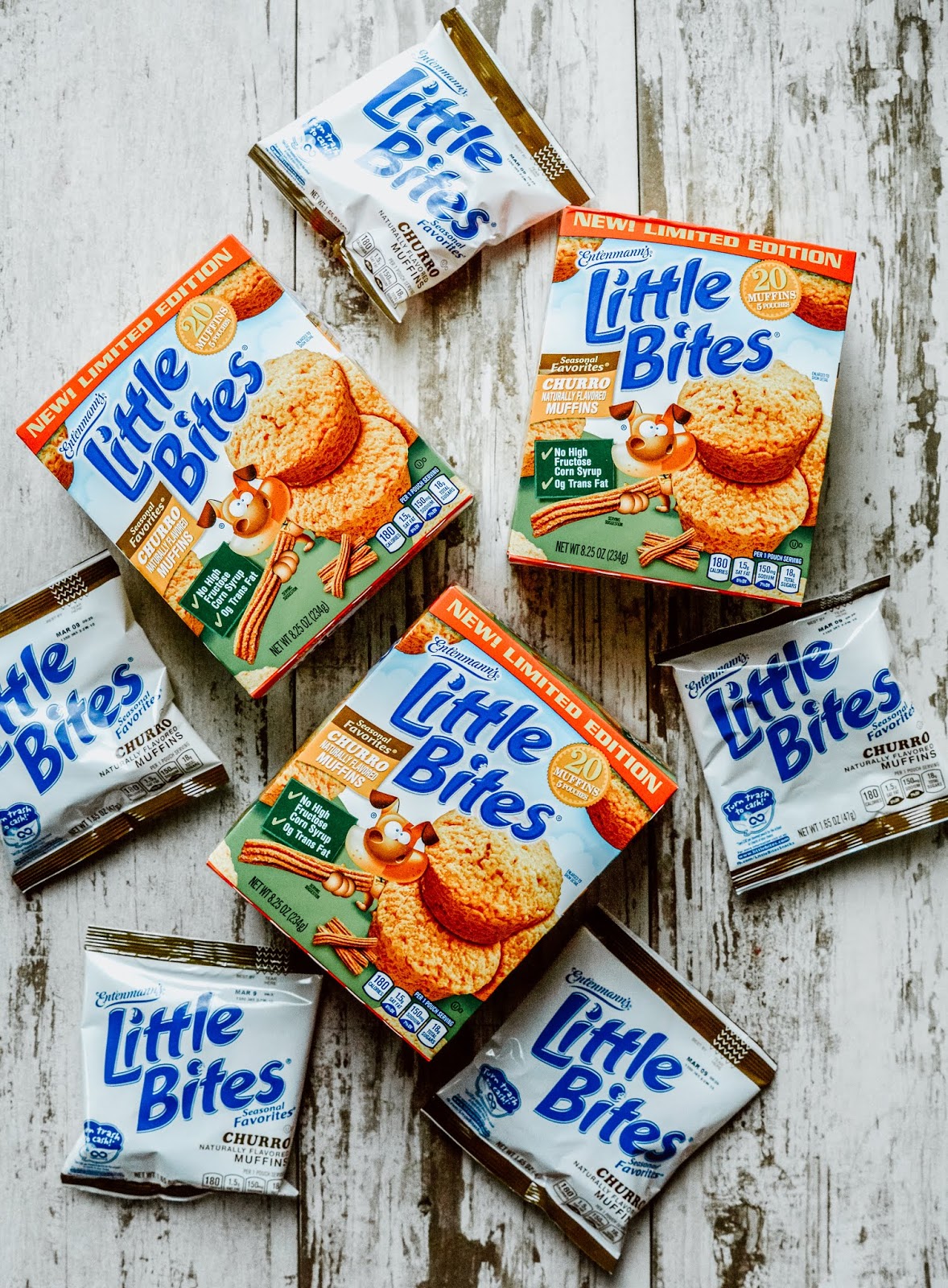 Theresa's Mixed Nuts Entenmann's® Little Bites® Churro Muffins Are Muy