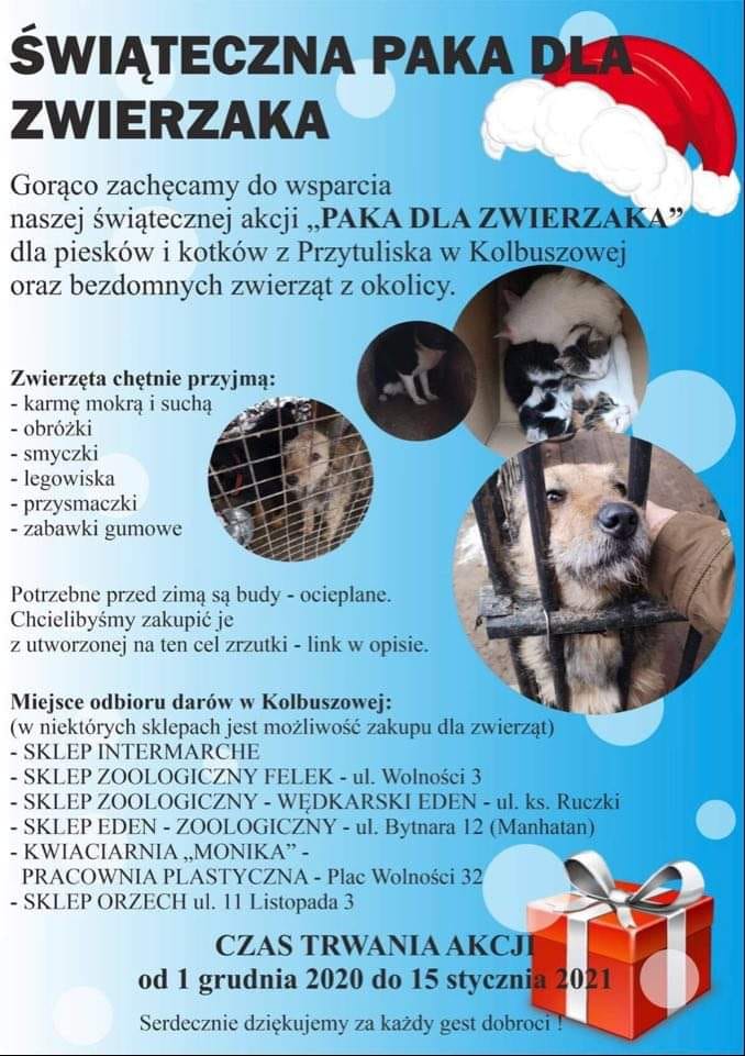 Pani Aga z Ostrowca wsparła kolbuszowskie psiaki