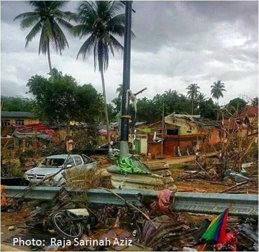 Kemusnahan-dan-Kerosakan-Banjir-Kelantan-Pantai-Timur