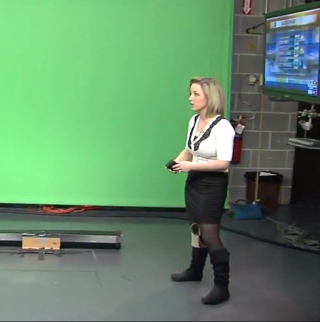 THE APPRECIATION OF NEWSWOMEN WEARING BOOTS BLOG Kalee Dionne Takes Us Behind The Scenes At 41