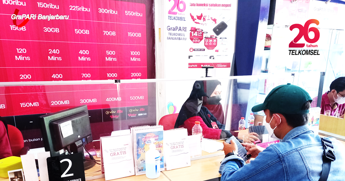 Cara Mengganti Kartu Hilang, Rusak, Ganti Ukuran dengan Nomor yang sama di Grapari - GraPARI Banjarbaru