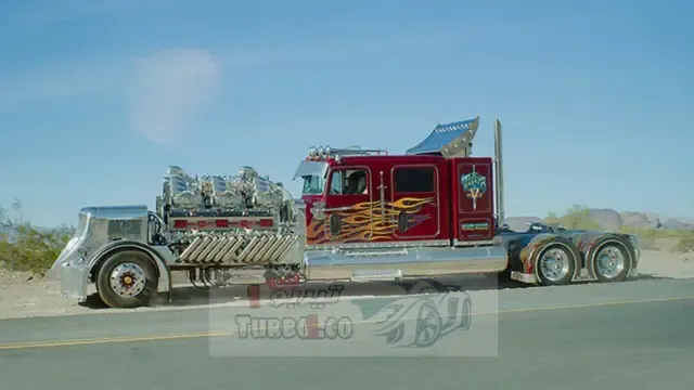 Thor 24 Twin Engine v12 Peterbilt واحدة من اغلى سيارات في العالم شاحنة Thor 24 بيعت بـ 13.2 مليون دولار بقوة 37.974 حصان