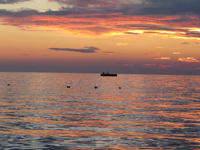 What to see in Trieste: the sunset over the Adriatic Sea