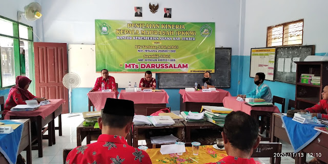 Pelaksanaan PKKM MTs Darussalam Tahun 2020 Pelaksanaan PKKM MTs Darussalam Tahun 2020