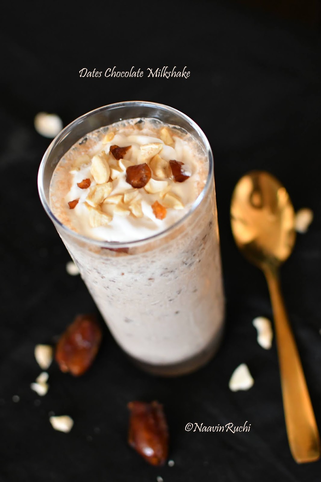 Dates Chocolate Milkshake