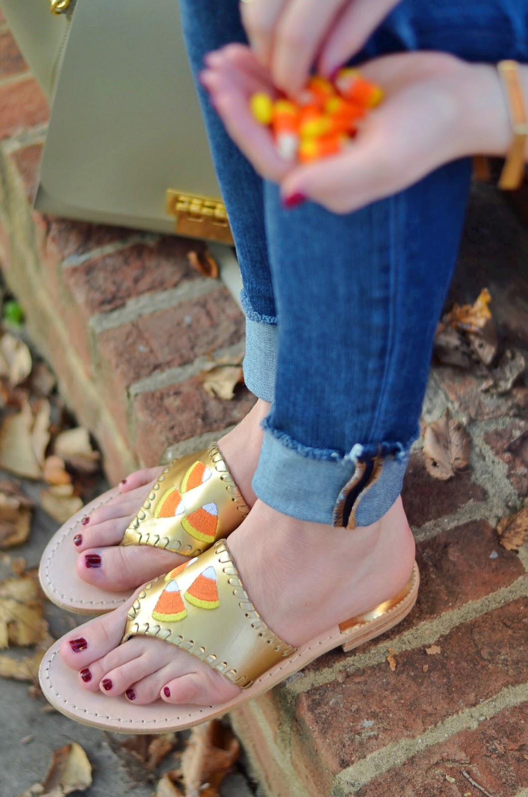 Something Delightful Candy Corn Jack Rogers