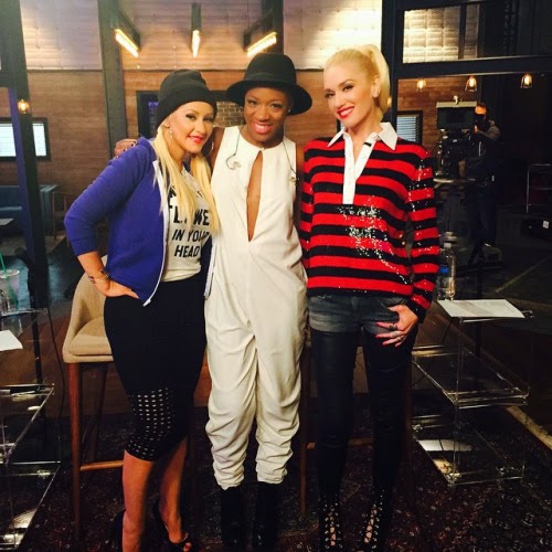 Fotos Christina Aguilera y Gwen Stefani en The Voice Christina