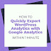 How to Quickly Export WordPress Analytics with Google Analytics
