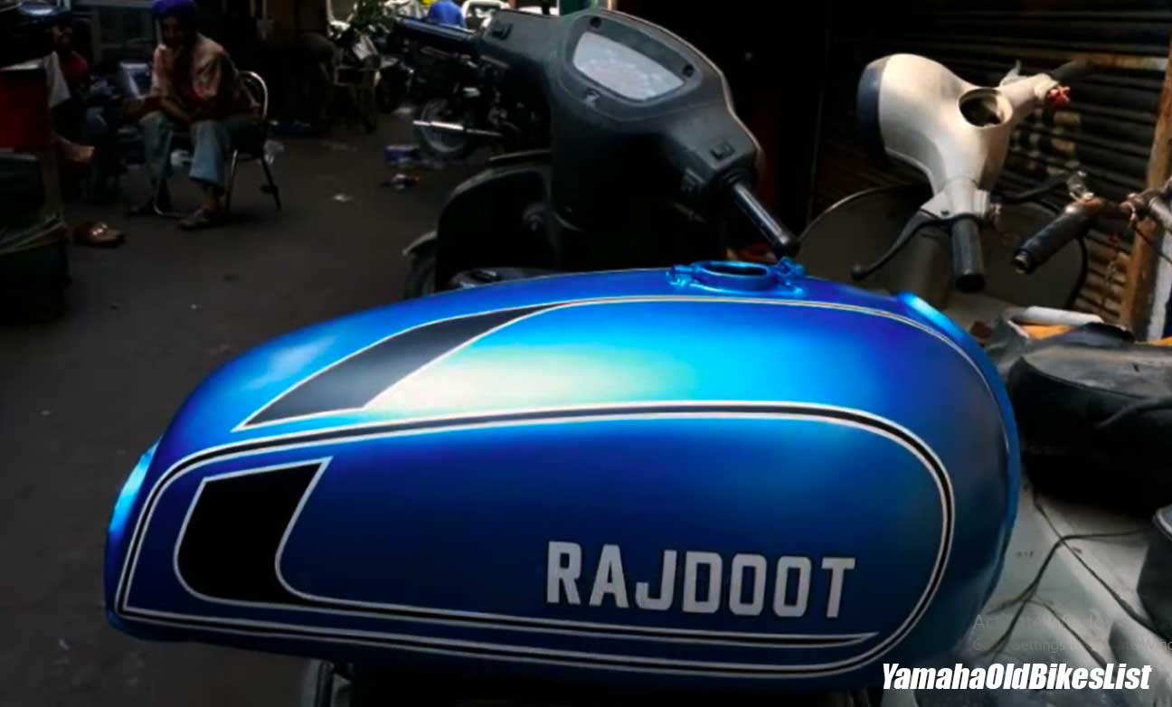 Old Yamaha RD350 Rajdoot Restoration