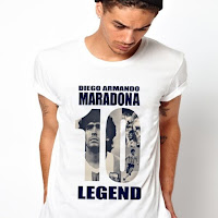 Remeras de Diego Armando Maradona