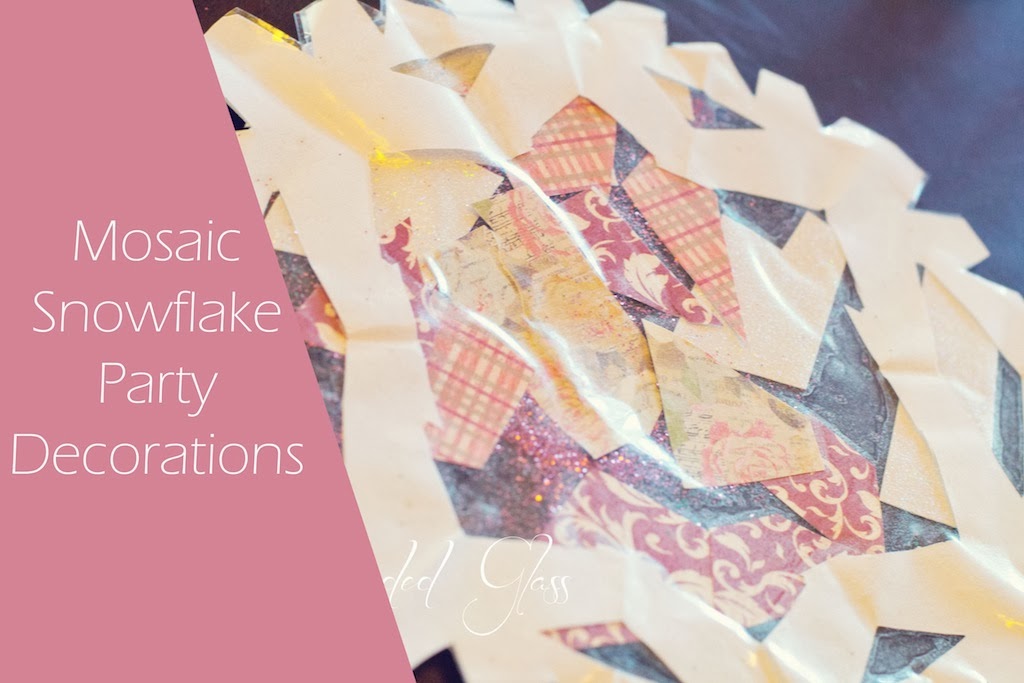 Diy First Birthday Decorations Through Clouded Glass