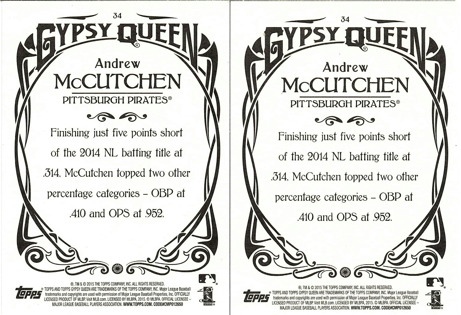 Collecting Cutch Gypsy Queen Photo Variants