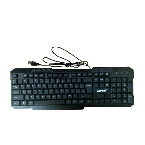 Bàn phím có dây USB GIPCO KB588