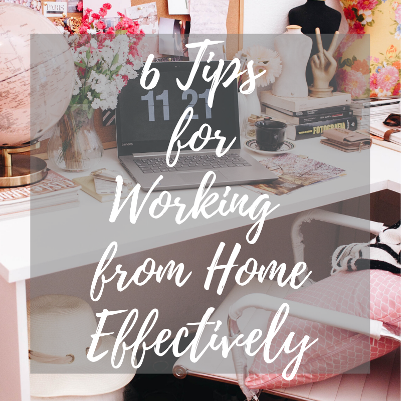 tips for working from home