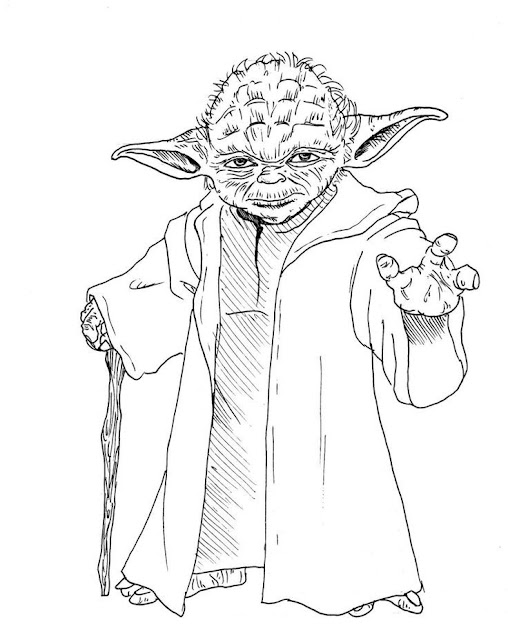 Yoda Coloring Pages to Print Yoda Printable coloring sheets are available for free download and printing. Yoda coloring sheets are a fun method for kids of all ages to improve their creativity, attentiveness, motor skills, and color identification.