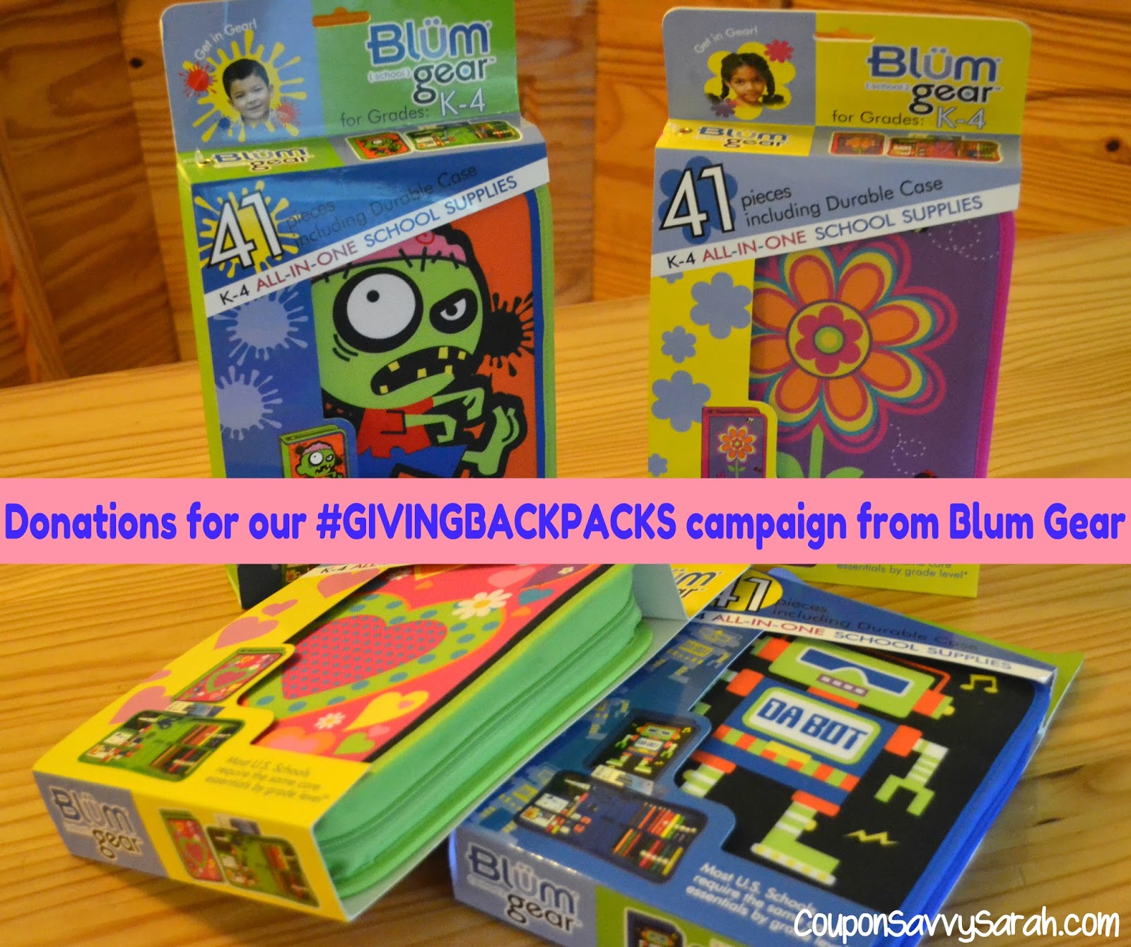 Coupon Savvy Sarah Head Back to School with Blum AllInOne School