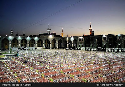 Shia Iftar Table during ramadan - Shia-Muslem.blog.ir