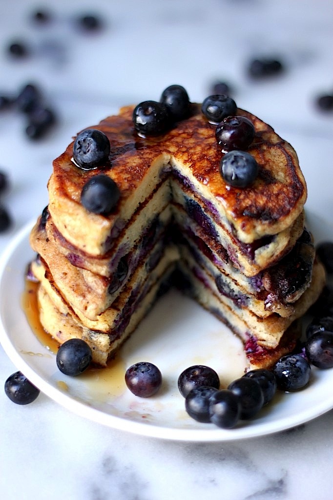Delicious Blueberry Pancakes! Yummy! Tally Recipes
