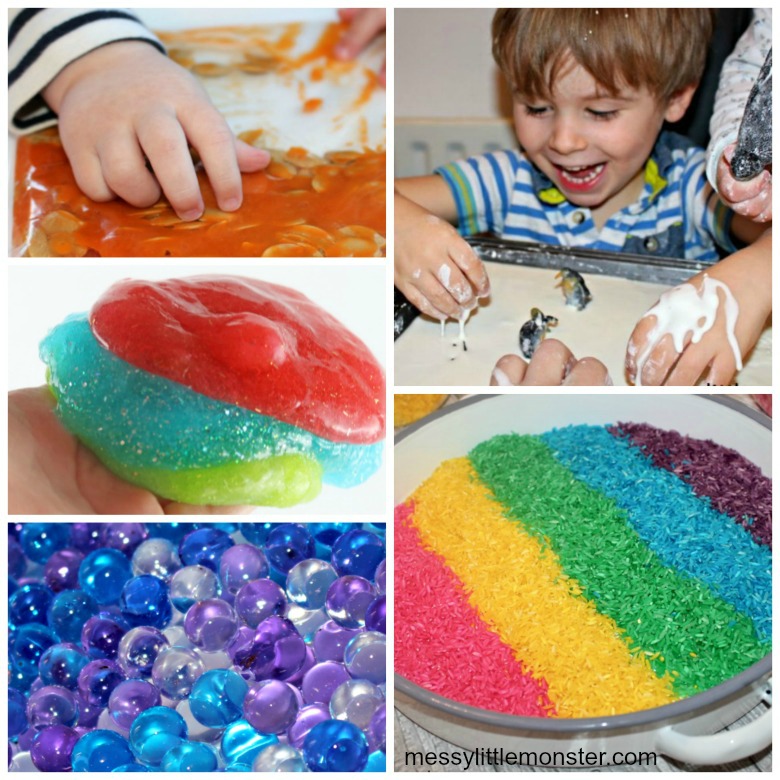 The Importance of Sensory Play + Ideas to get you started! Messy