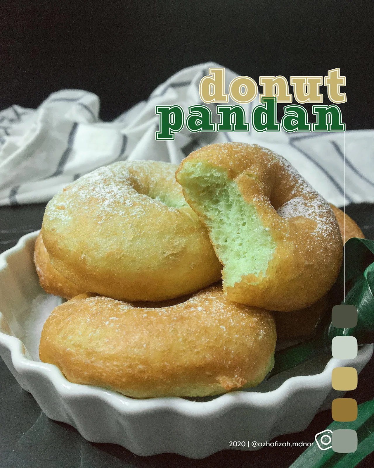 Donut Pandan
