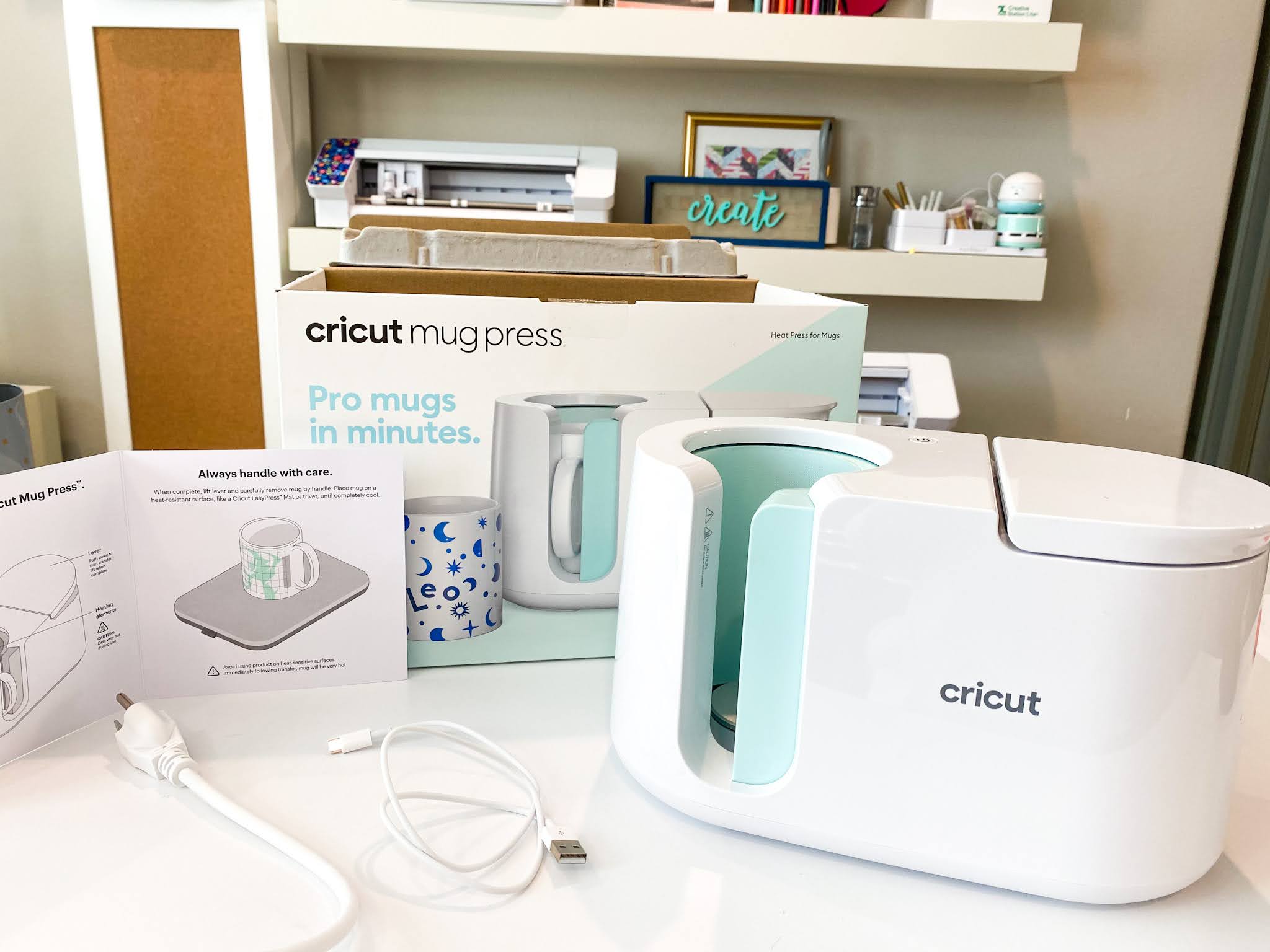 Cricut Mug Press Beginner Tutorial Set Up to First Press Silhouette