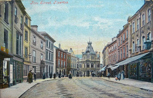 Postcard of Fore Street c.1903