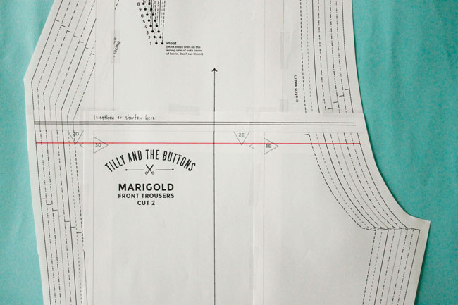 Fitting Tips for the Marigold Trousers - Tilly and the Buttons