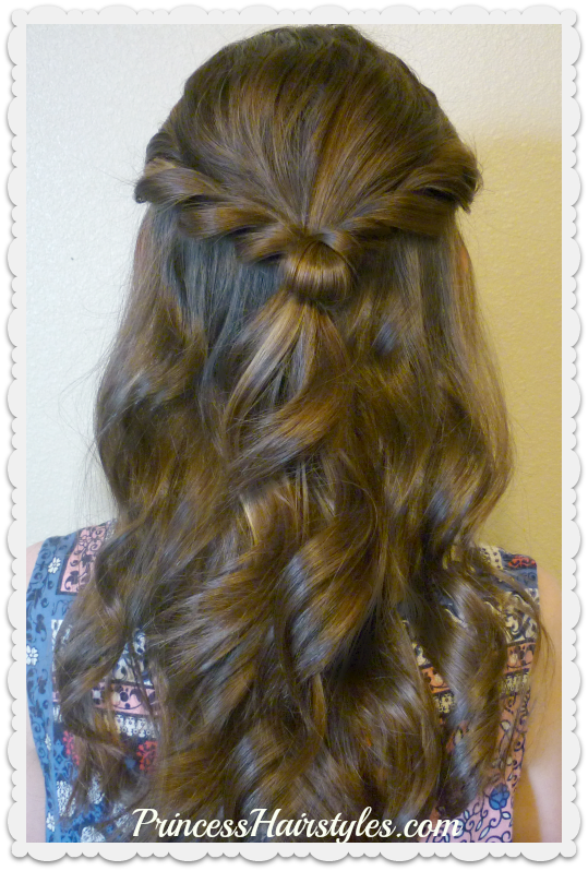 Prom Hairstyle, Romantic Twist Half Up Hairstyles For Girls